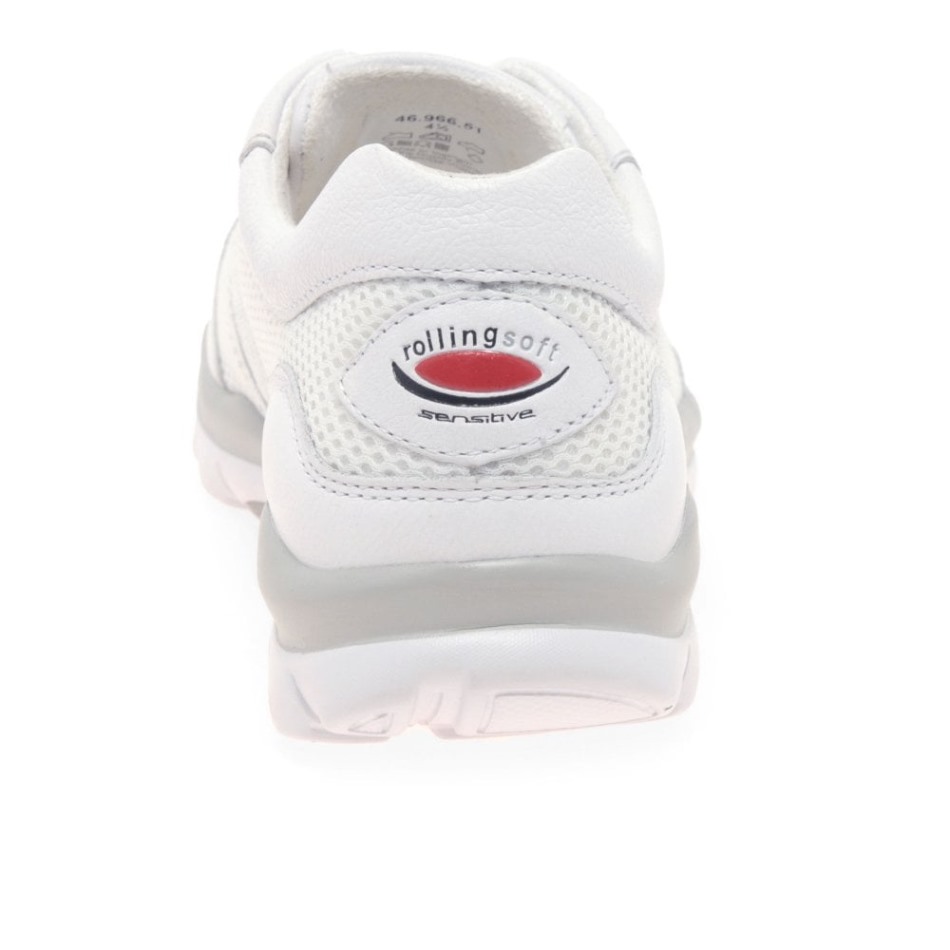 Helen Baskets De Sport Femme Blanc/argent Gabor | Exclusif